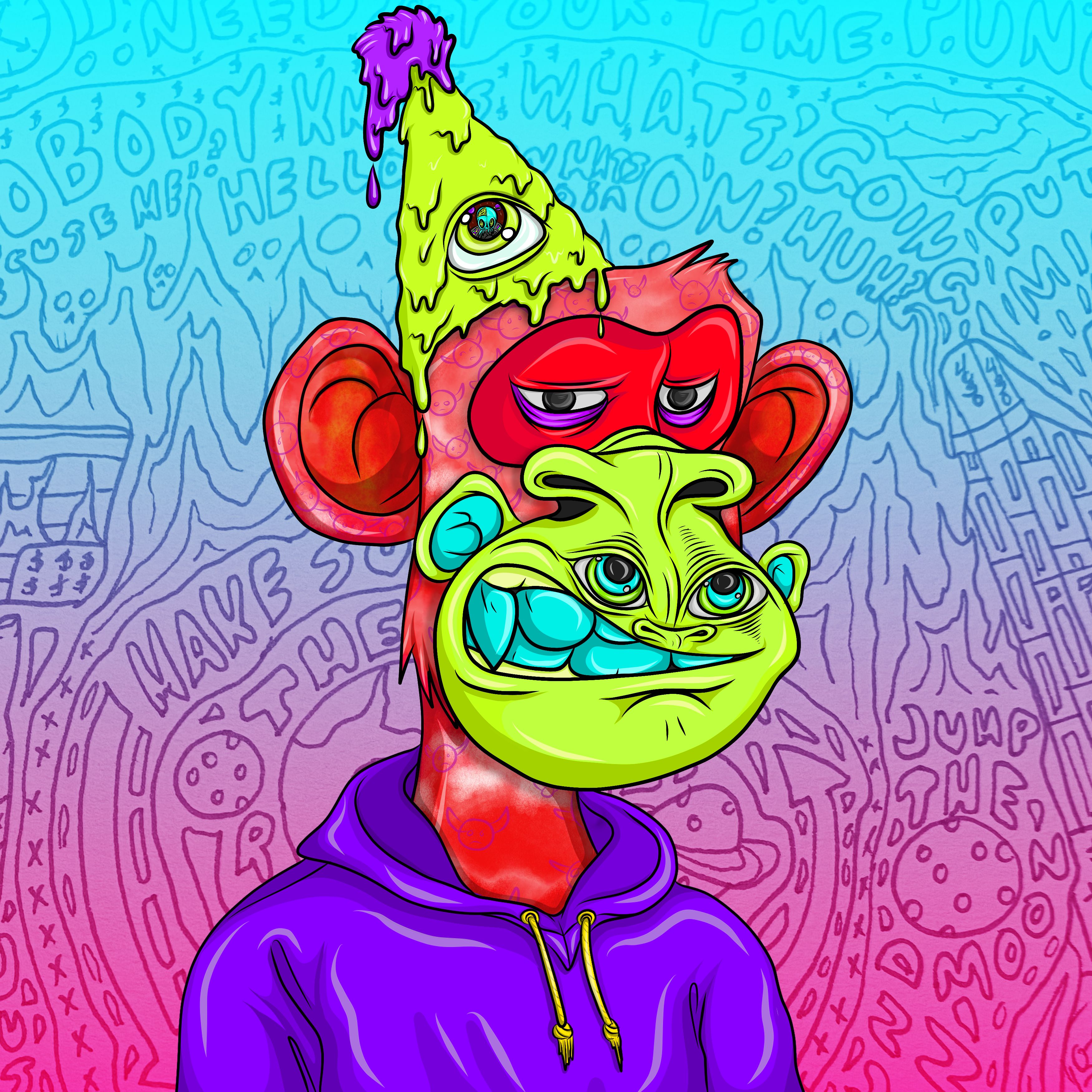 Caked Apes #103