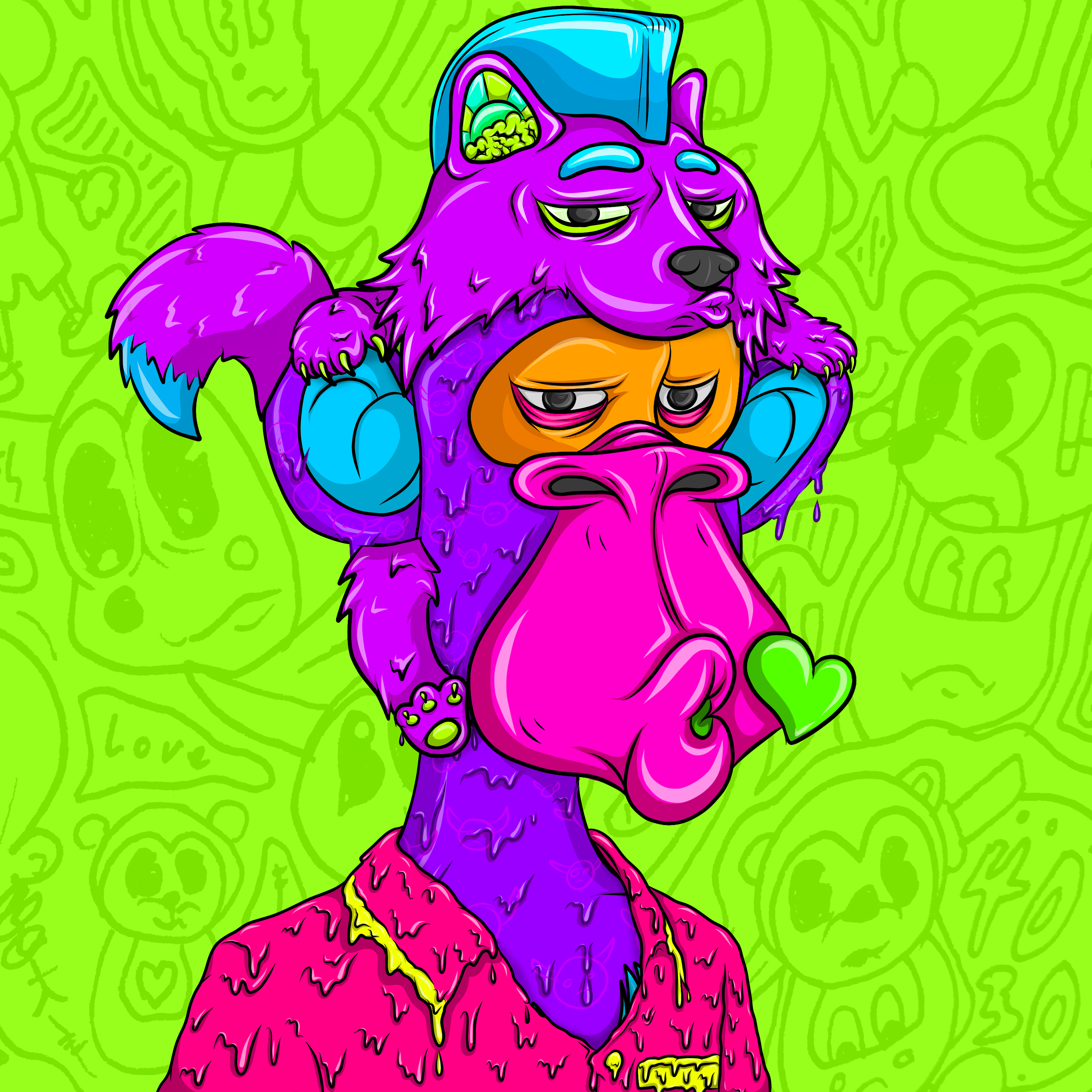 Caked Apes #1060