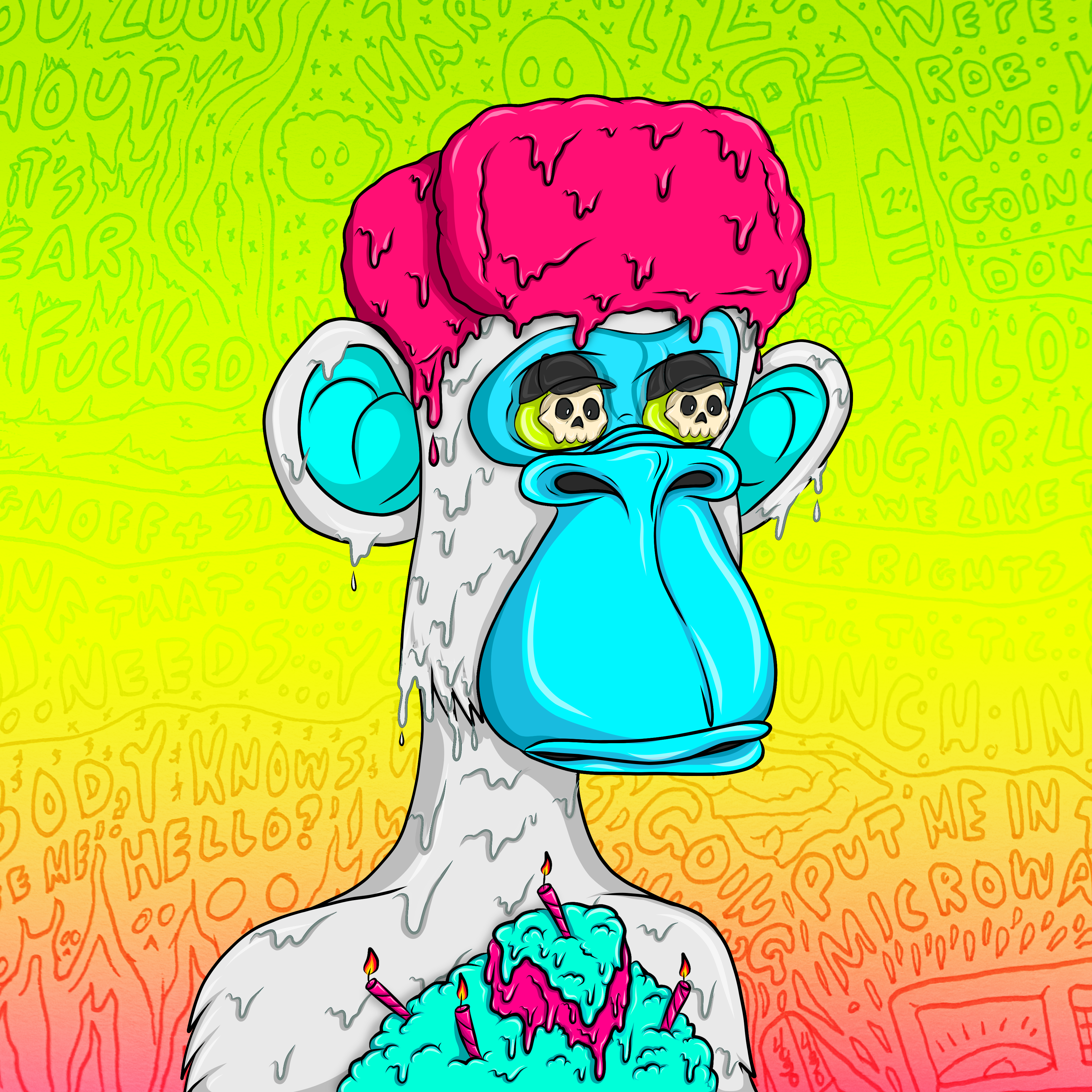 Caked Apes #1062