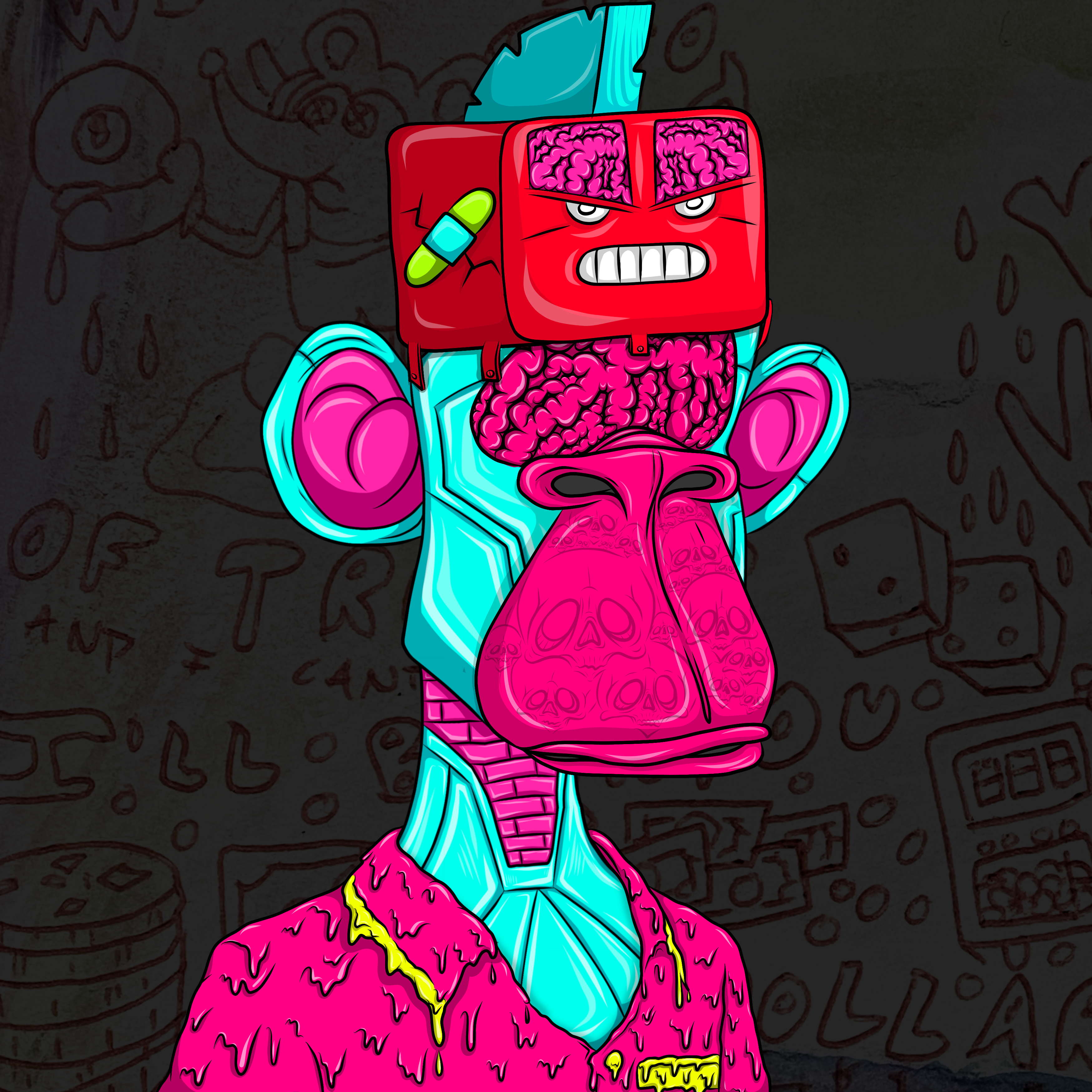 Caked Apes #1086