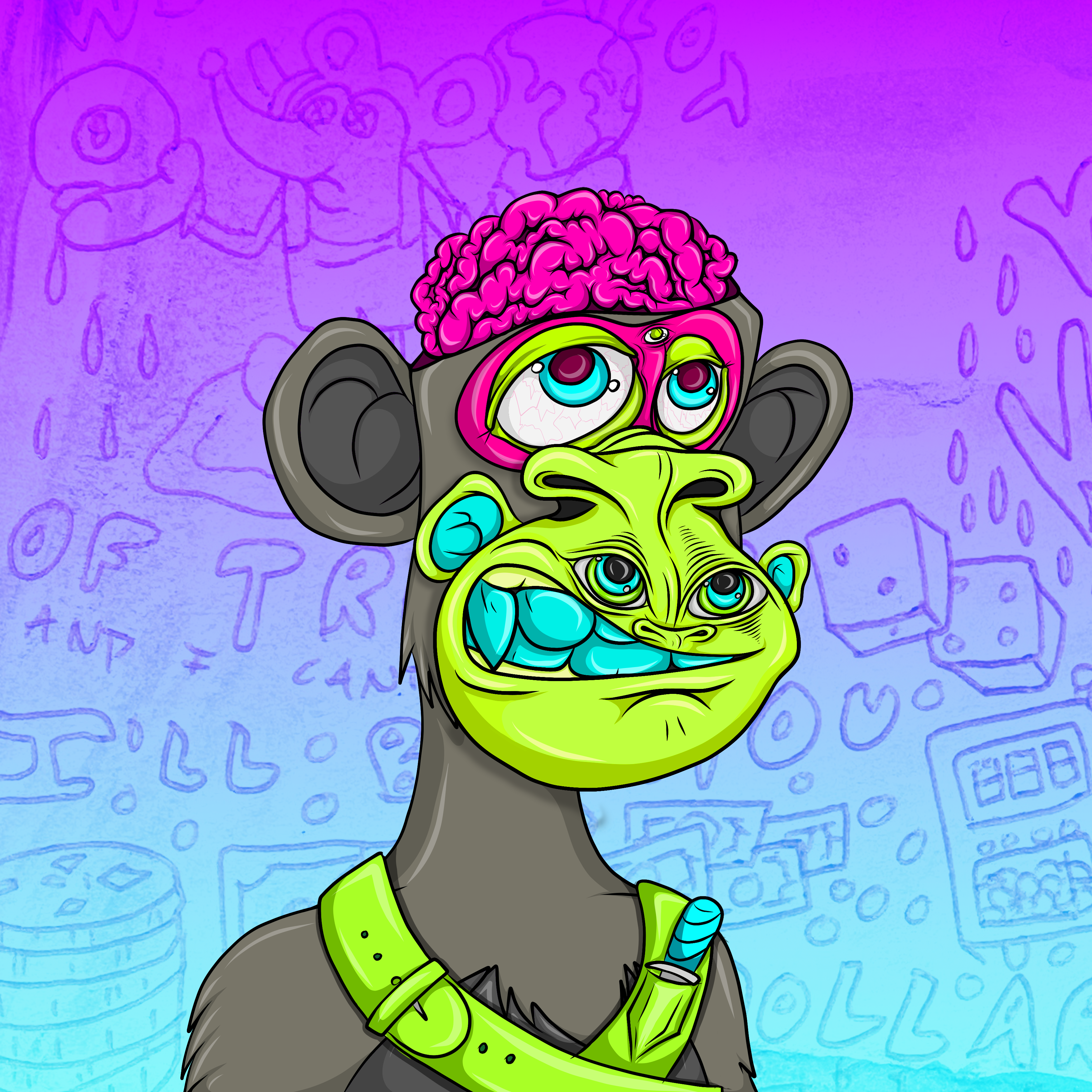 Caked Apes #1357