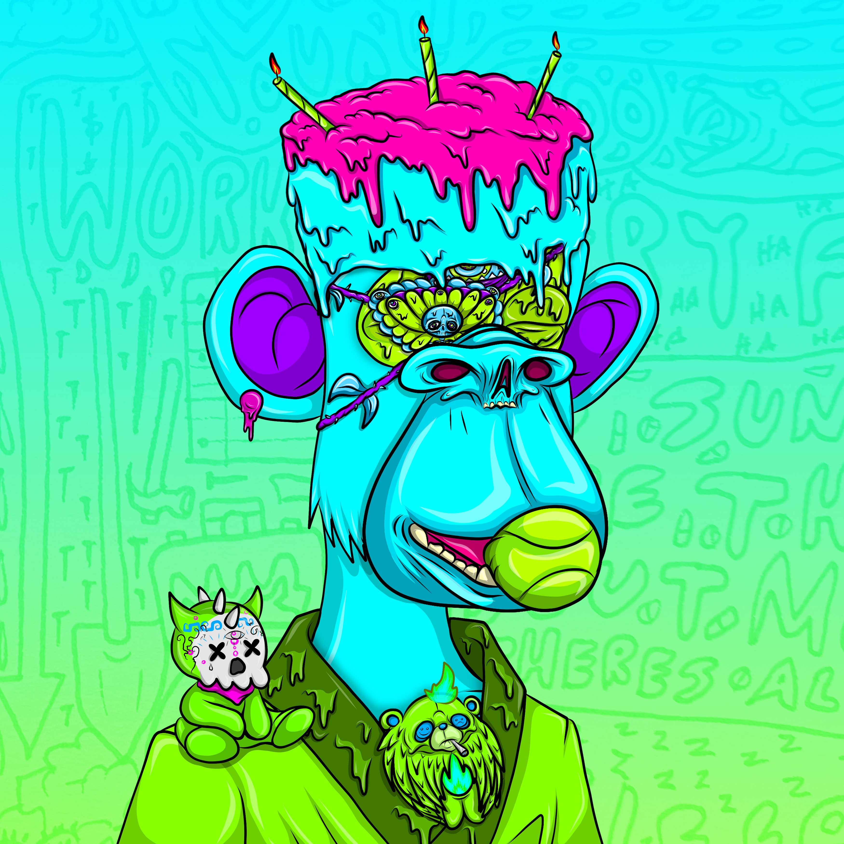 Caked Apes #1410