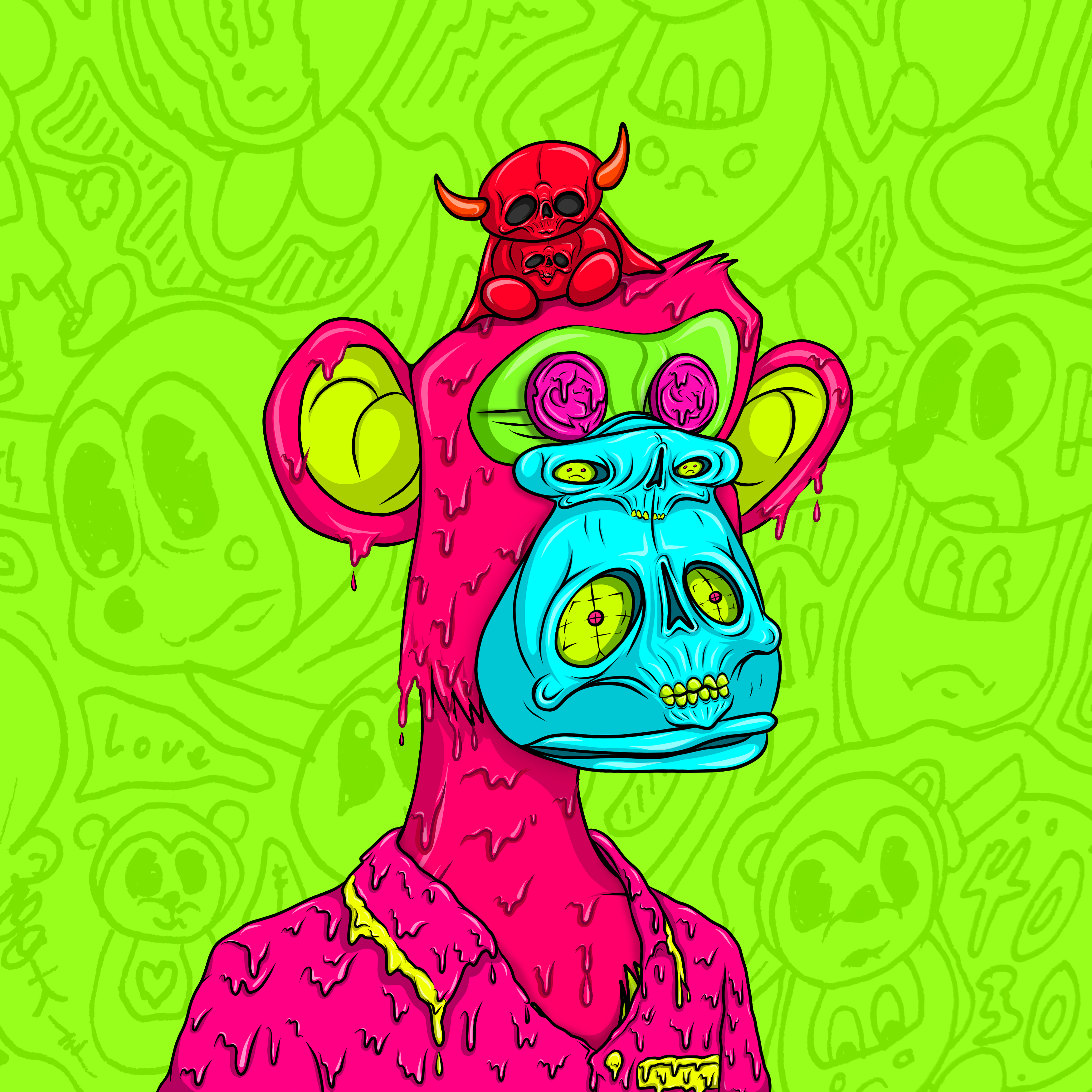 Caked Apes #1695