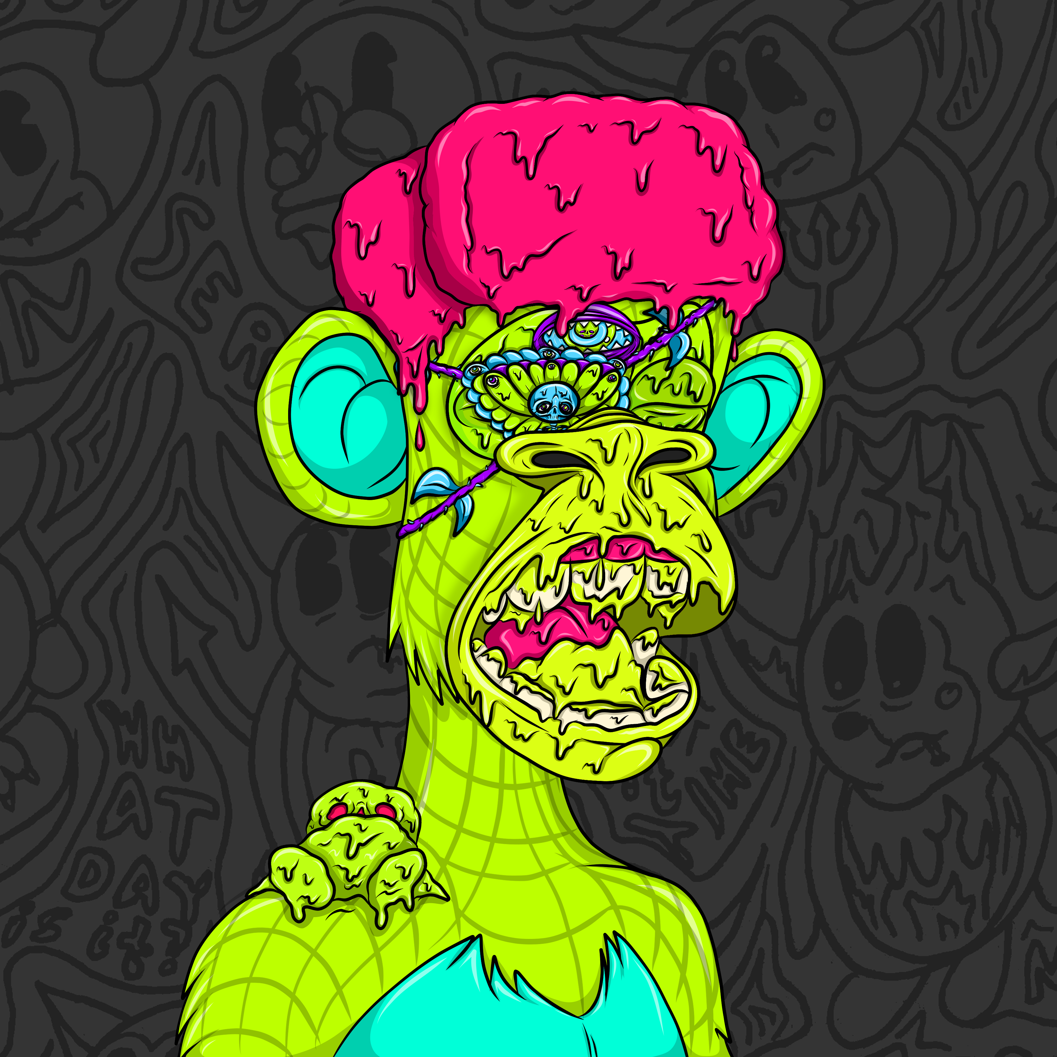 Caked Apes #177